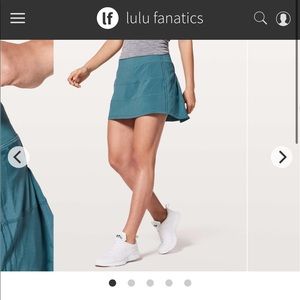 Lululemon Tall Pace Rival Skort/Skirt 15’